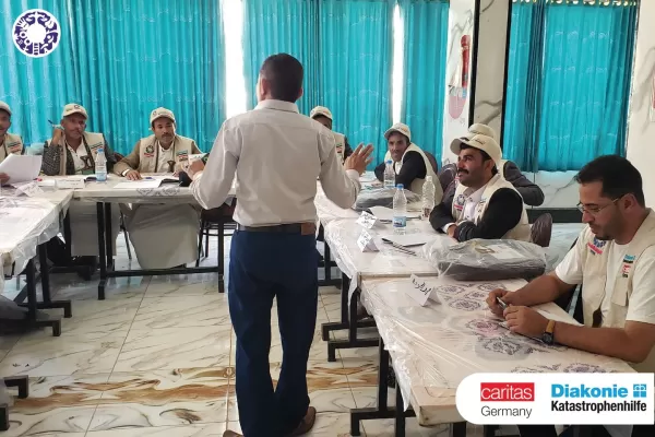 مشروع الأمن الغذائي الطارئ والإنعاش المبكر في في محافظة عمران.