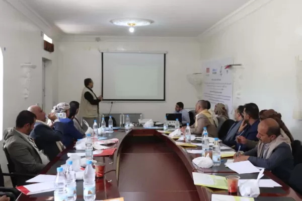 إطلاق الورشة التعريفية لمشروع الأمن الغذائي الطارئ والإنعاش المبكر في محافظتي عمران وذمار