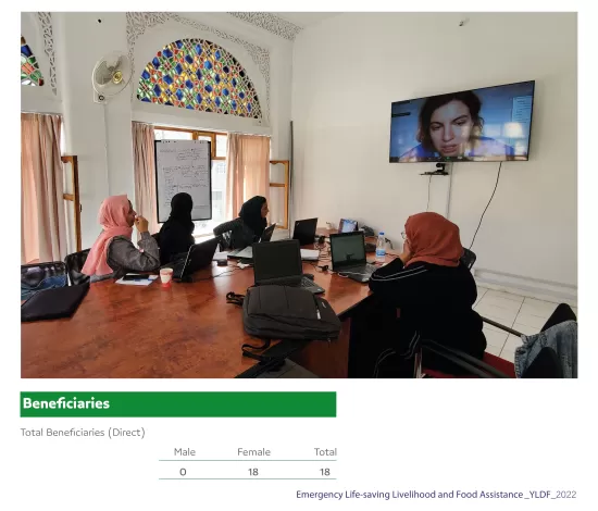 Digital Competencies Program - Yemen